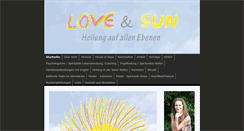 Desktop Screenshot of loveandsun-michaelawalter.com